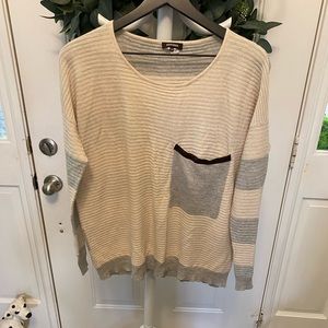 Kerisma Stripe Top LS S/M Oversized